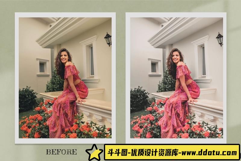 人像LR预设自然明亮纯净人像胶片预设及滤镜lr预设ps滤镜pr调色lightroom人像lut插件