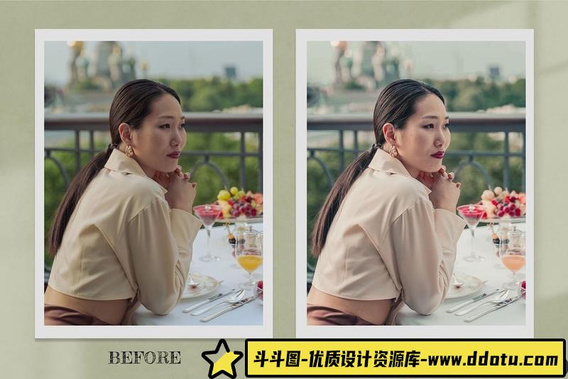 人像LR预设自然明亮纯净人像胶片预设及滤镜lr预设ps滤镜pr调色lightroom人像lut插件