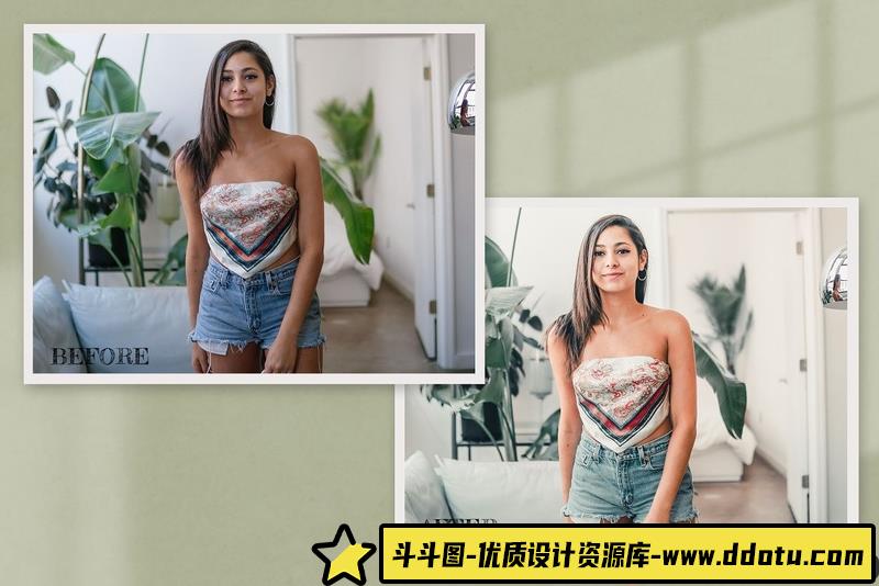 人像LR预设自然明亮纯净人像胶片预设及滤镜lr预设ps滤镜pr调色lightroom人像lut插件