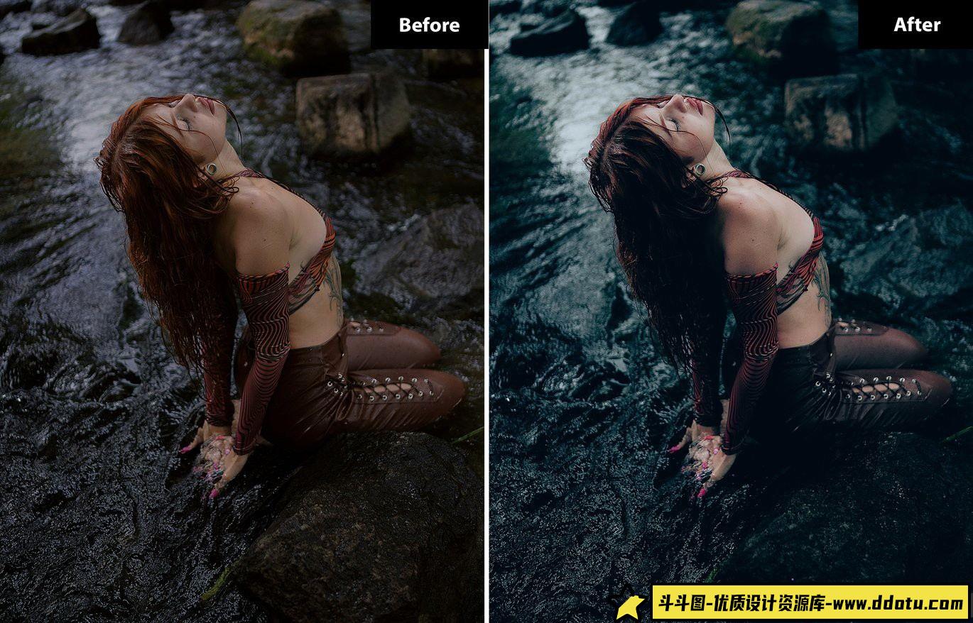 森系电影风格人像LR预设:自然魅力之选