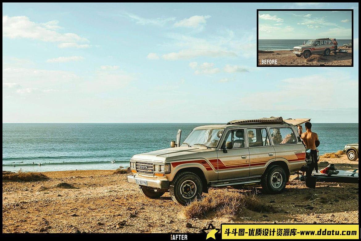 旅拍LR预设：电影风光调色桌面与移动版