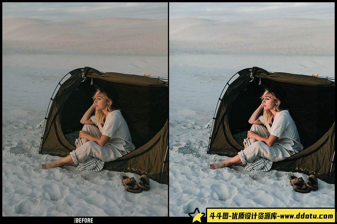 旅拍LR预设：电影风光调色桌面与移动版