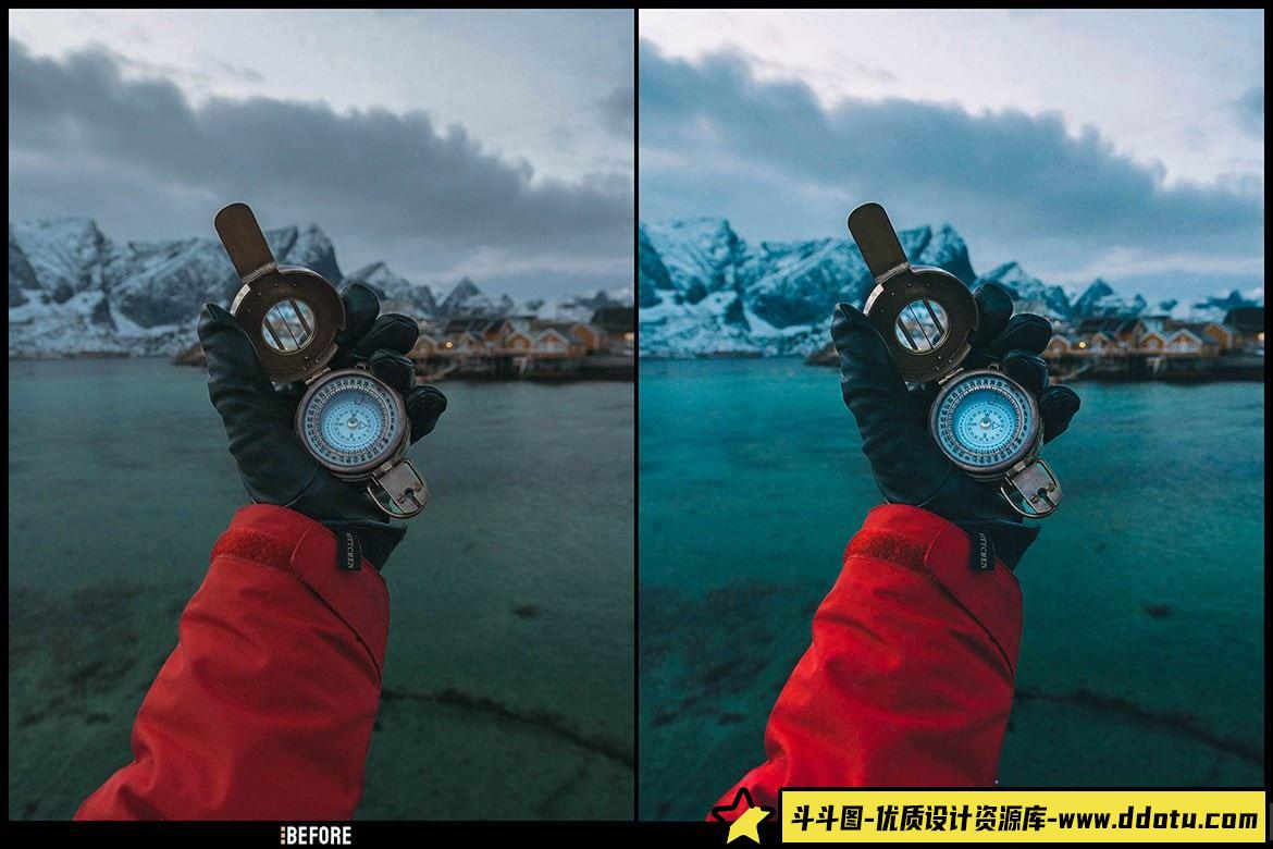 旅拍LR预设：电影风光调色桌面与移动版