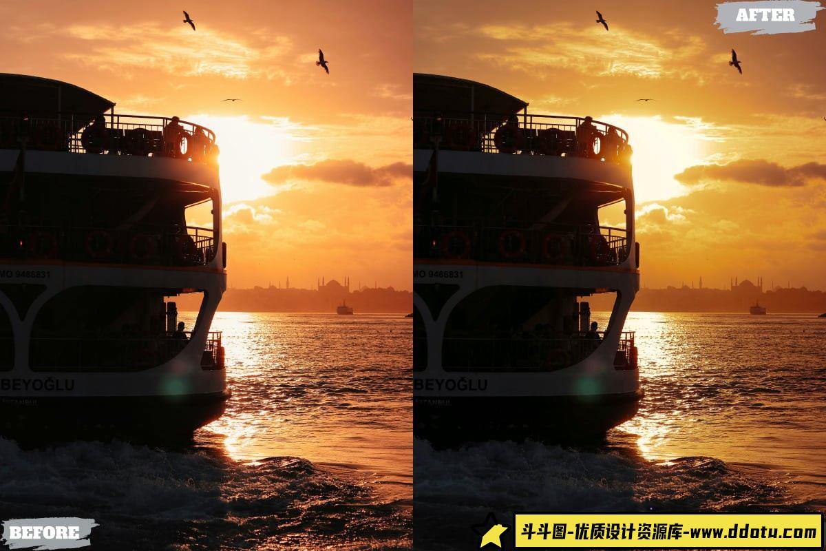 黄金时段LR调色预设：桌面与移动版完美呈现